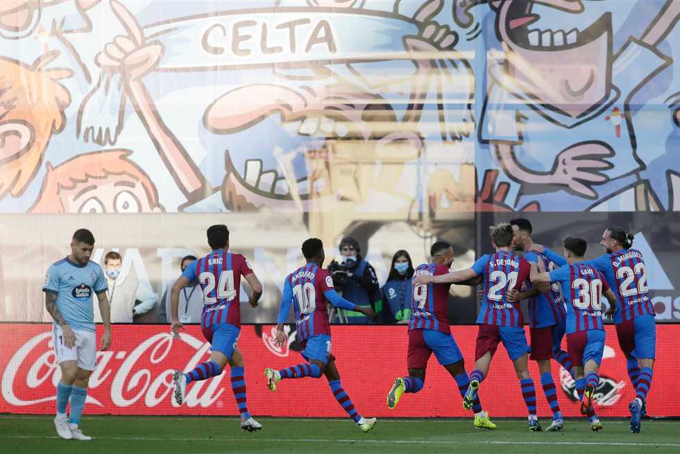 بيدري يقود تشكيل برشلونة ضد سلتا فيجو في الدوري الإسباني