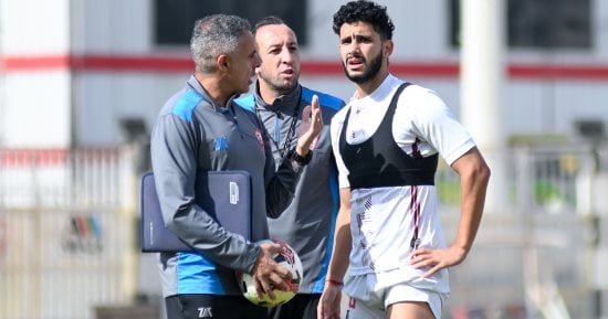 الزمالك يهزم مدينة نصر بهدف حسام أشرف وديا