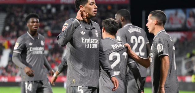 رجل مباراة ريال مدريد وجيرونا في الدوري الإسباني