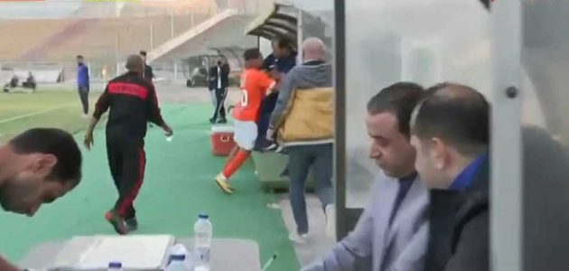 لاعب المنصورة: أعتذر عن ما حدث مني تجاه علاء نوح