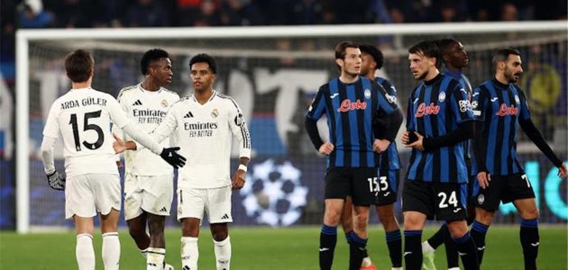 رجل مباراة ريال مدريد وأتالانتا في دوري أبطال أوروبا