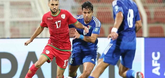 بث مباشر مباراة الكويت ضد عمان (1-1) في كأس خليجى 26