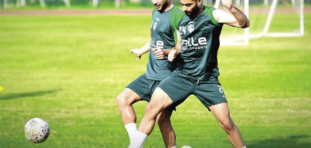 تدريبات تأهيلية للاعبي الزمالك استعدادًا لمواجهة سيراميكا كليوباترا