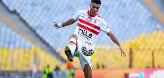 محمد شحاتة يتوج بجائزة أفضل لاعب في مباراة الزمالك وحرس الحدود