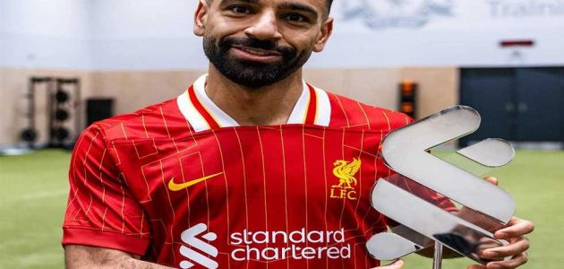 محمد صلاح يفوز بجائزة لاعب الشهر في ليفربول