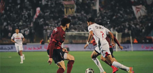 فيديو | الظهور الأول لـ جروس.. الزمالك يتعادل مع سيراميكا كليوباترا في الدوري المصري