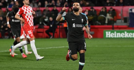 ليفربول يضرب جيرونا بهدف محمد صلاح ويعزز صدارة دوري أبطال أوروبا.. فيديو