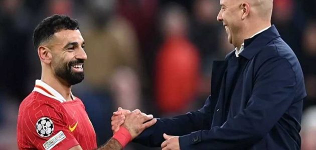 سلوت يوجه رسالة بشأن محمد صلاح.. ويكشف عن مفاجأة انتقال أرنولد إلى ريال مدريد