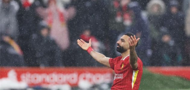 محمد صلاح يعادل رقم هنري ويقترب من لامبارد بعد هدفه أمام مانشستر يونايتد