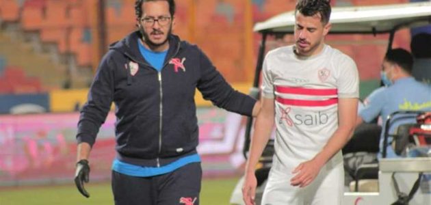 طبيب الزمالك يكشف حجم إصابة الونش ومحمد السيد