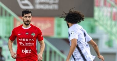 الجزيرة يخسر أمام شباب الأهلي 1-2 في الدوري الإماراتي بمشاركة النني.. فيديو