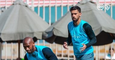 جروس يعقد جلسة مع لاعبى الزمالك استعدادا لإنيمبا وغياب عبد الله السعيد